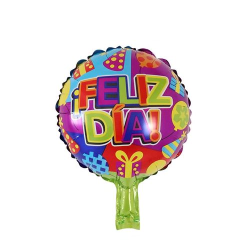 Disney 10 Inch Spanish Happy Every Day Foil Balloons for Events & Parties