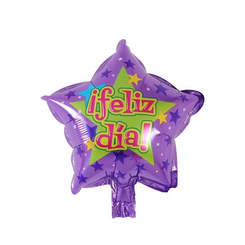 Disney 10 Inch Spanish Happy Every Day Foil Balloons for Events & Parties