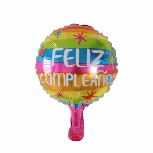 Disney 10 Inch Spanish Happy Every Day Foil Balloons for Events & Parties