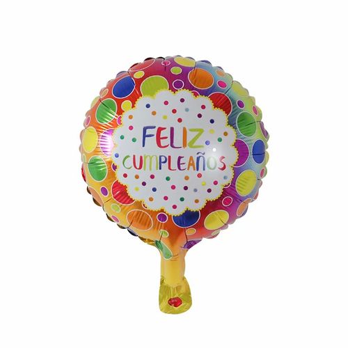 Disney 10 Inch Spanish Happy Every Day Foil Balloons for Events & Parties