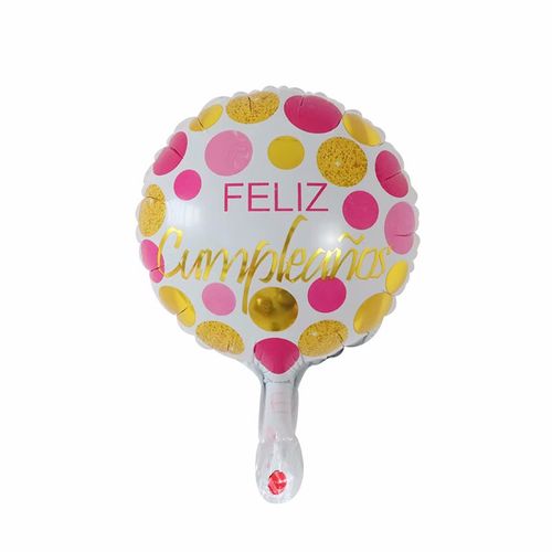 Disney 10 Inch Spanish Happy Every Day Foil Balloons for Events & Parties