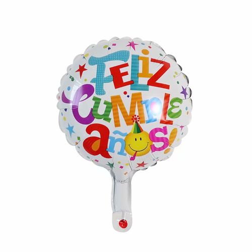 Disney 10 Inch Spanish Happy Every Day Foil Balloons for Events & Parties