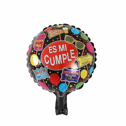 Disney 10 Inch Spanish Happy Every Day Foil Balloons for Events & Parties