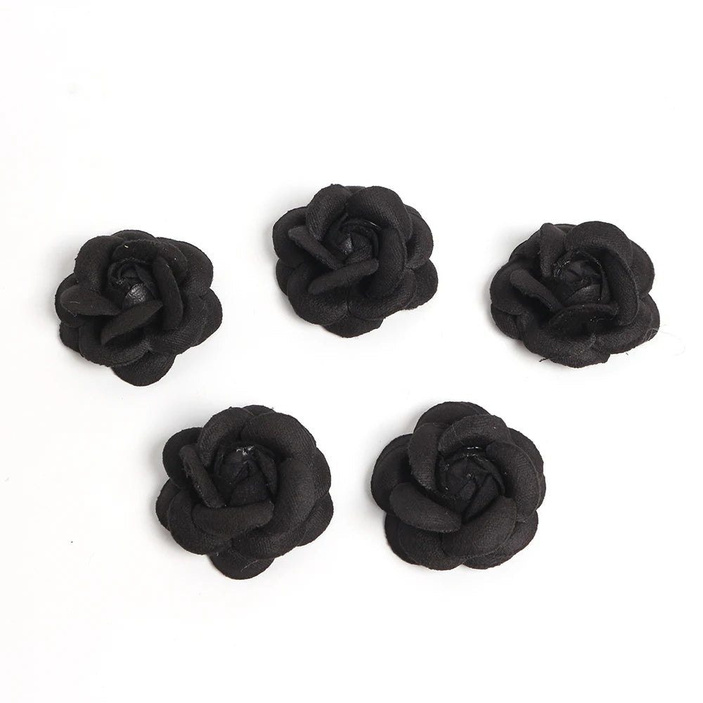 Elegant Black Artificial Flowers - Perfect for Weddings & Home Decor