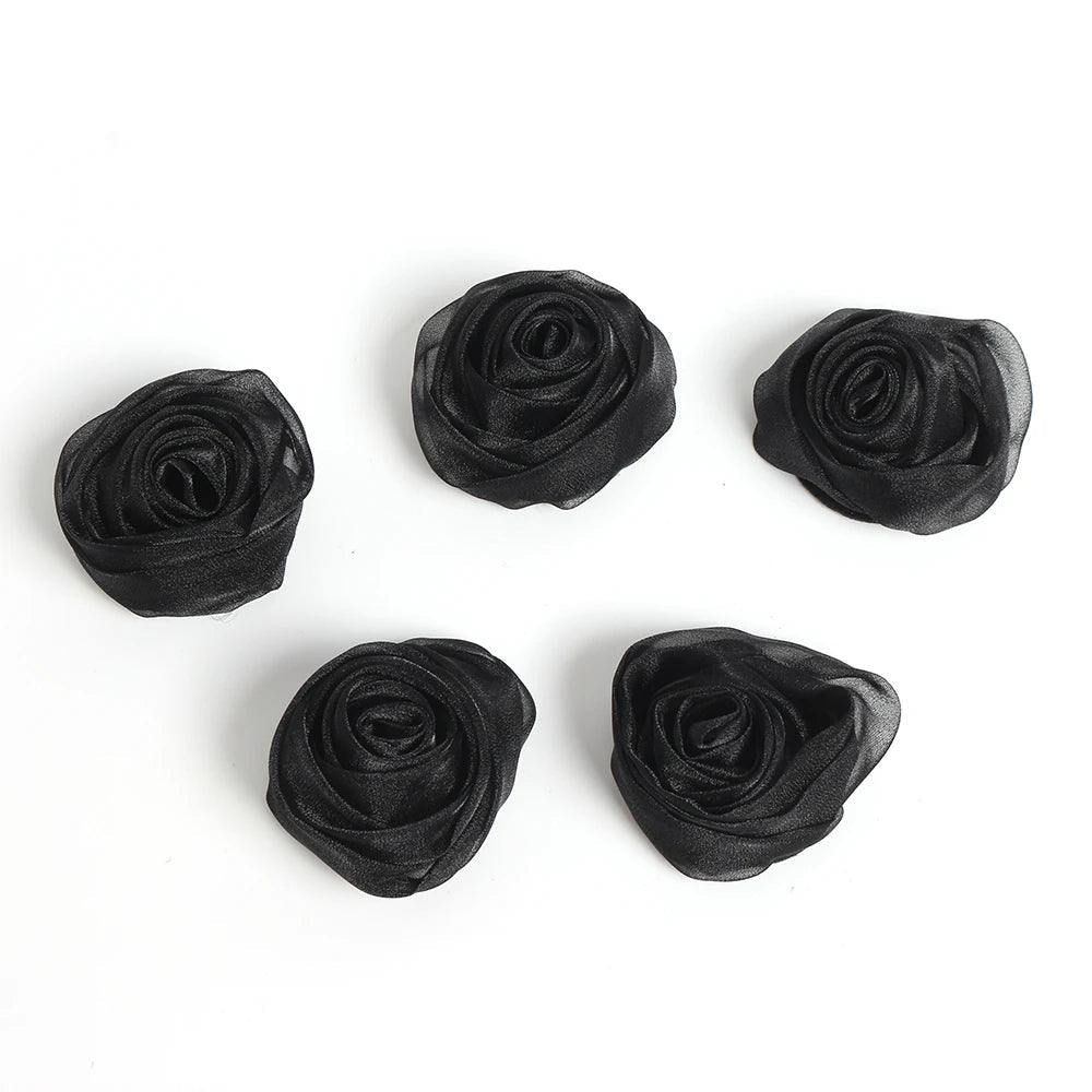 Elegant Black Artificial Flowers - Perfect for Weddings & Home Decor