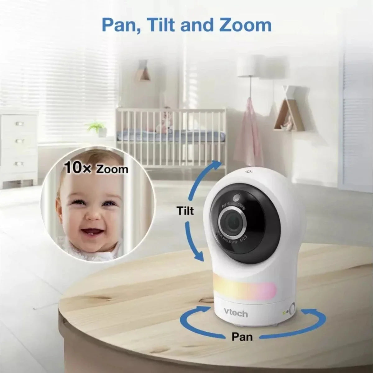 VTech RM9761 Wi-Fi Pan & Tilt Baby Camera