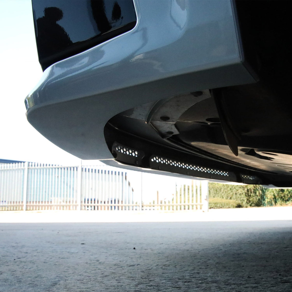 For VW T6 Transporter Front Sportline Spoiler and Splitter B-Grade – Repaint Ready Custom Styling | Van-X