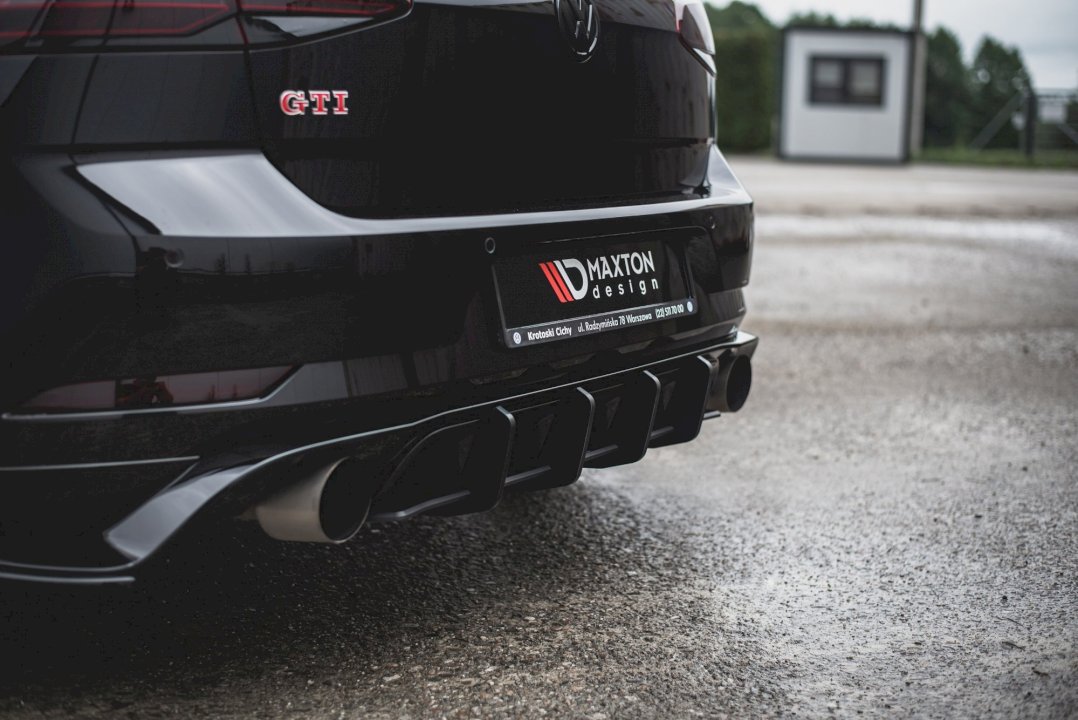 Maxton Design - Aftermarket  STREET PRO REAR DIFFUSER VW GOLF MK7.5 GTI TCR