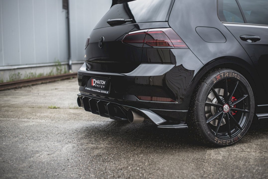 Maxton Design - Aftermarket  STREET PRO REAR DIFFUSER VW GOLF MK7.5 GTI TCR