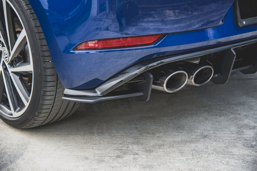 Maxton Design - Aftermarket  STREET PRO REAR SIDE SPLITTERS VW GOLF 7 R FACELIFT (2017-2020)