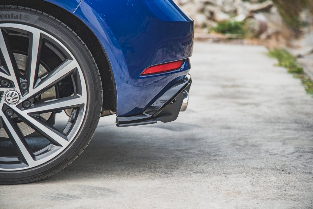 Maxton Design - Aftermarket  STREET PRO REAR SIDE SPLITTERS VW GOLF 7 R FACELIFT (2017-2020)