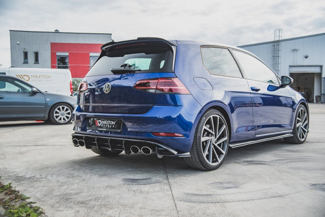 Maxton Design - Aftermarket  STREET PRO REAR SIDE SPLITTERS VW GOLF 7 R FACELIFT (2017-2020)