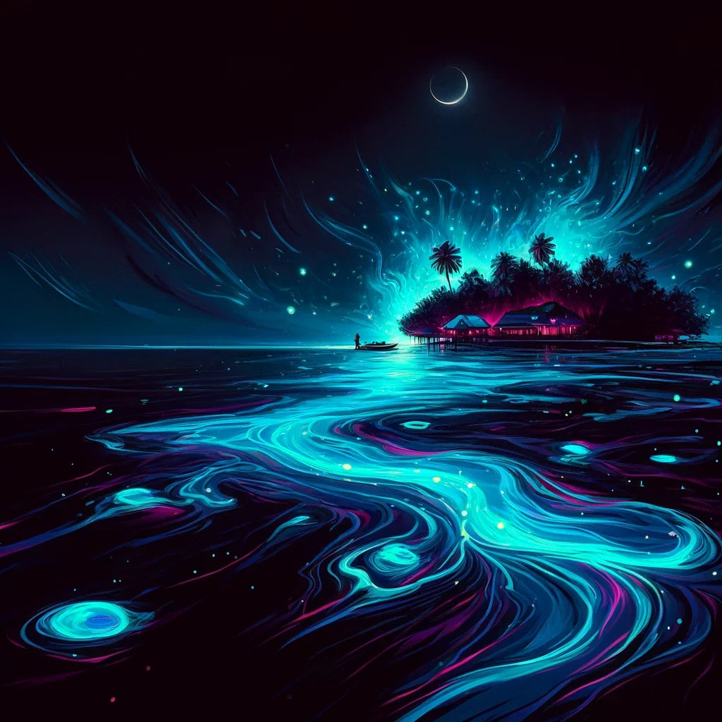 Vaadhoo Island Glow Canvas
