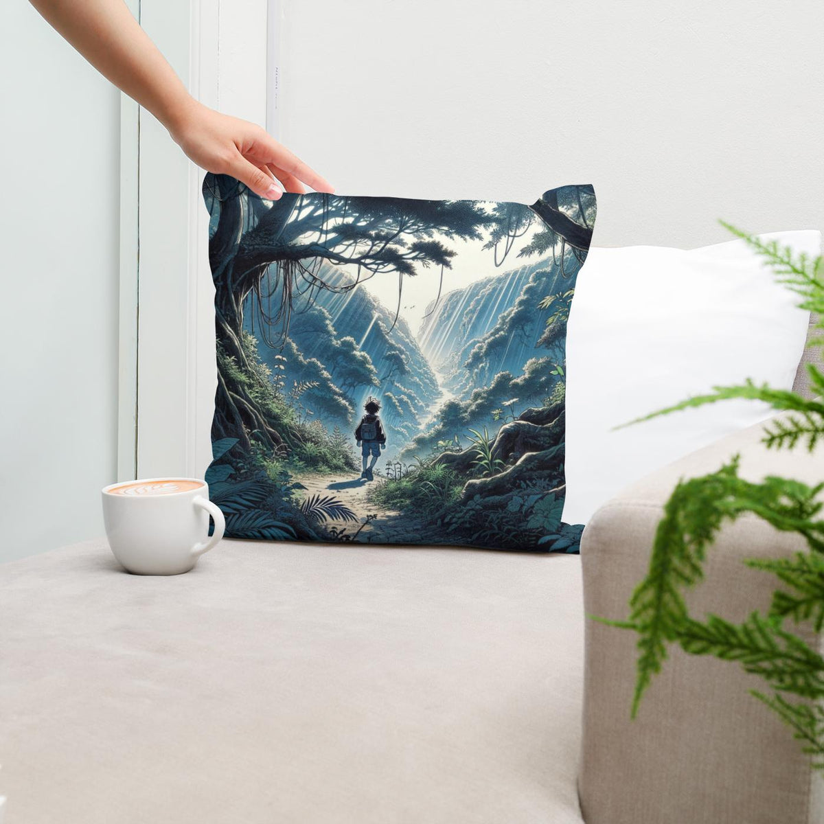 Whispering Valley Cotton Cushion