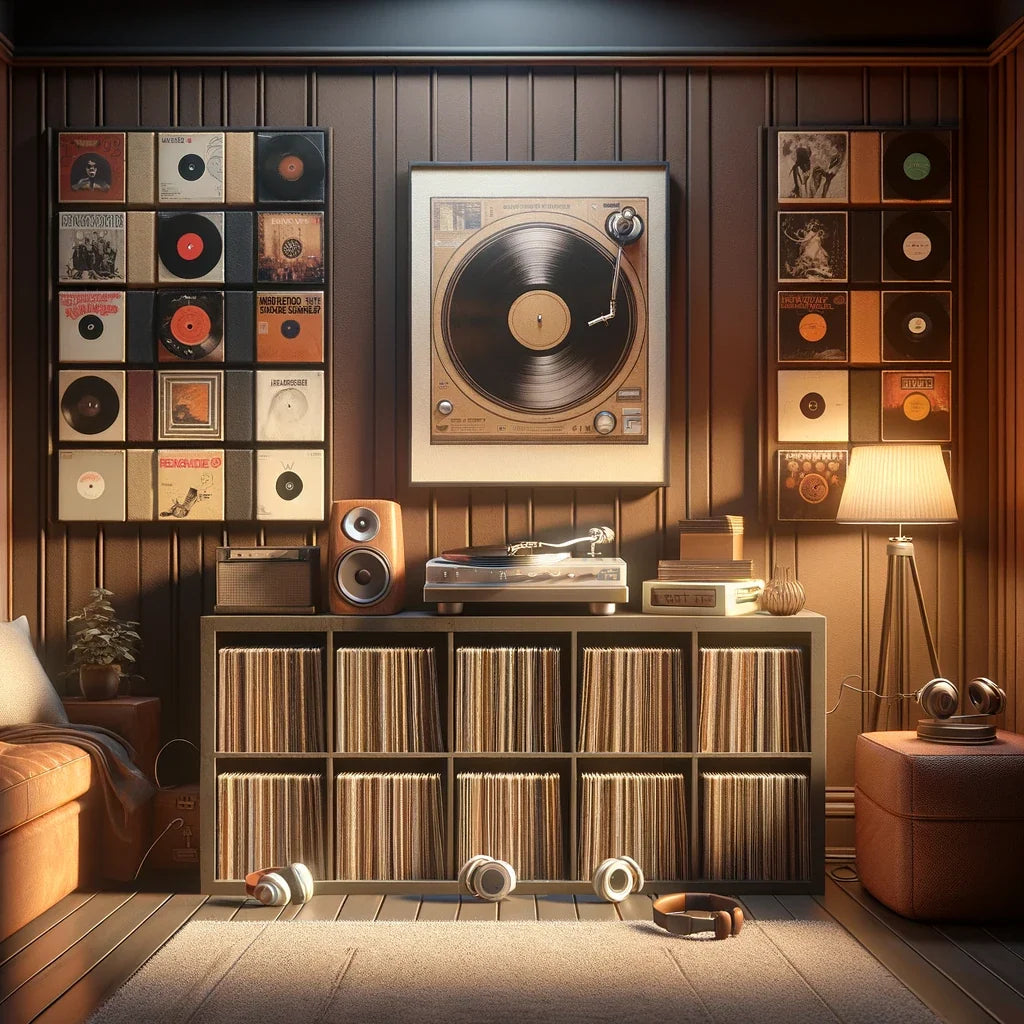 Vinyl Nostalgia Canvas