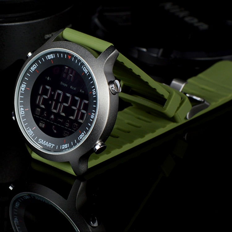 EX18 Smart Sports Watch FSTN Full View Screen Luminous Dial High Tensile TPU Strap, Support Steps Counting / Burned Calory / Calendar Date / Bluetooth 4.0 / Incoming Call Reminder / Low Battery Reminder