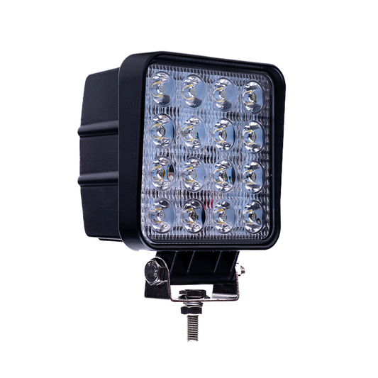 Lightbar UK 48W Square LED Worklight Lamp 12/24V