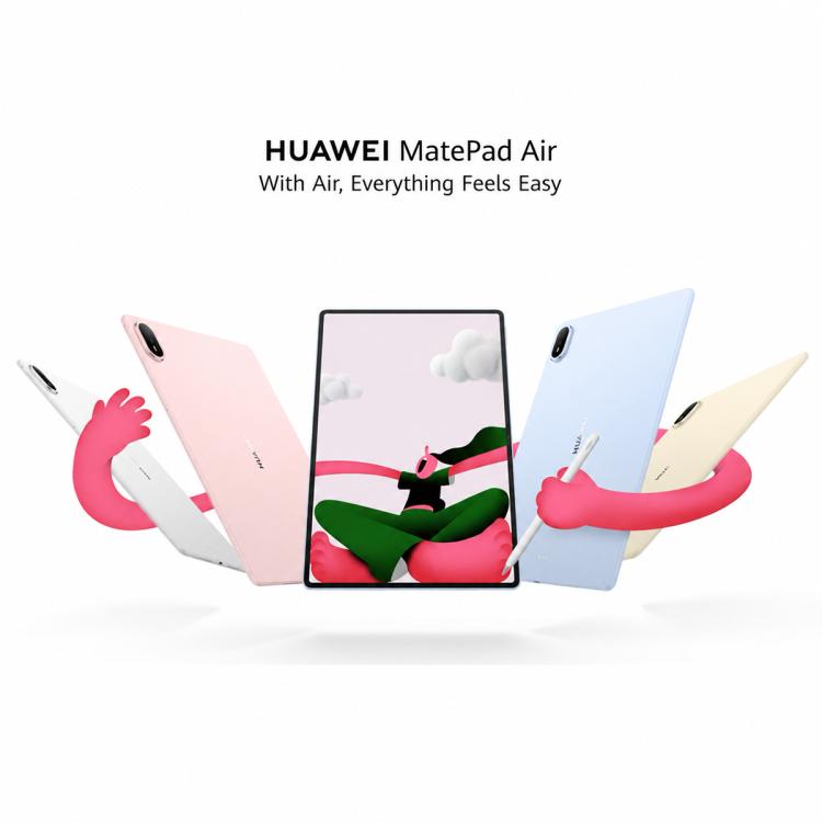 HUAWEI MatePad Air 12 inch 2026 Enjoy Edition, 8GB+256GB, HarmonyOS 6.1 Hisilicon Kirin T93C, Not Support Google Play, Enjoy 8GB+256GB