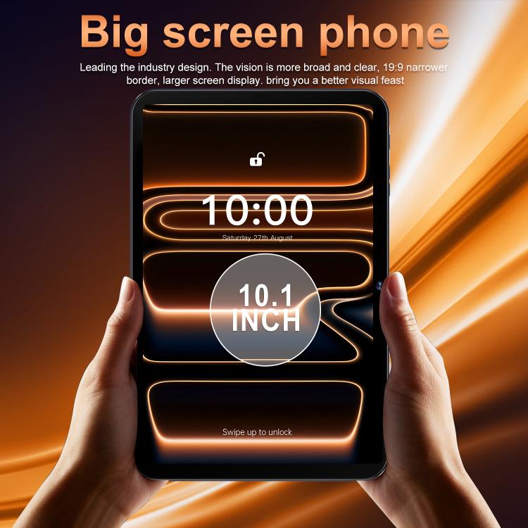 Tab 17 Pro 10.1 inch 4G LTE Tablet PC, 4GB+32GB, Android 10 MTK6755 Octa Core, EU Plug, EU Plug