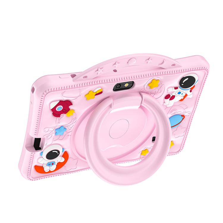 7 inch WiFi Kids Tablet PC with Portable Astronaut Silicone Case, 1GB+16GB, Android 8.0 MTK6735 Quad Core CPU, US Plug, US Plug