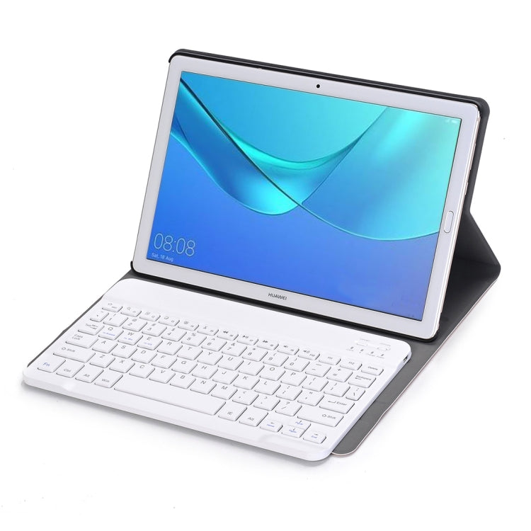 Detachable Bluetooth Keyboard Ultrathin Horizontal Flip Leather Tablet Case for Huawei MediaPad M5 / M5 Pro 10.8 inch, with Holder, For MediaPad M5 10.8 inch