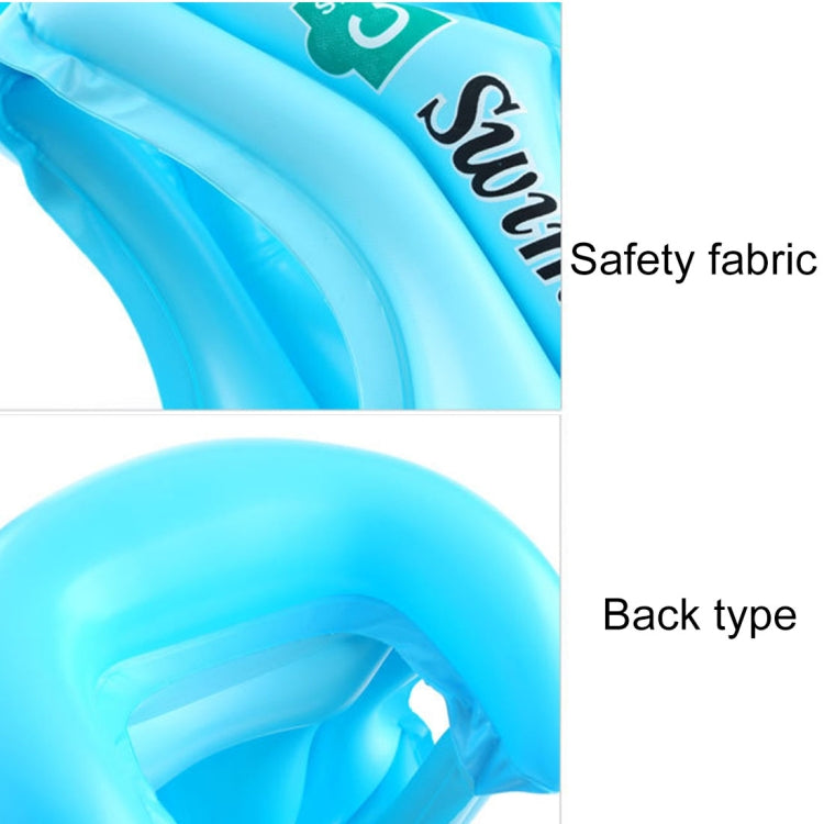 2 PCS B Code Float Inflatable Life Jacket Swimsuit, Size: Medium, Random Color Delivery, Size: M