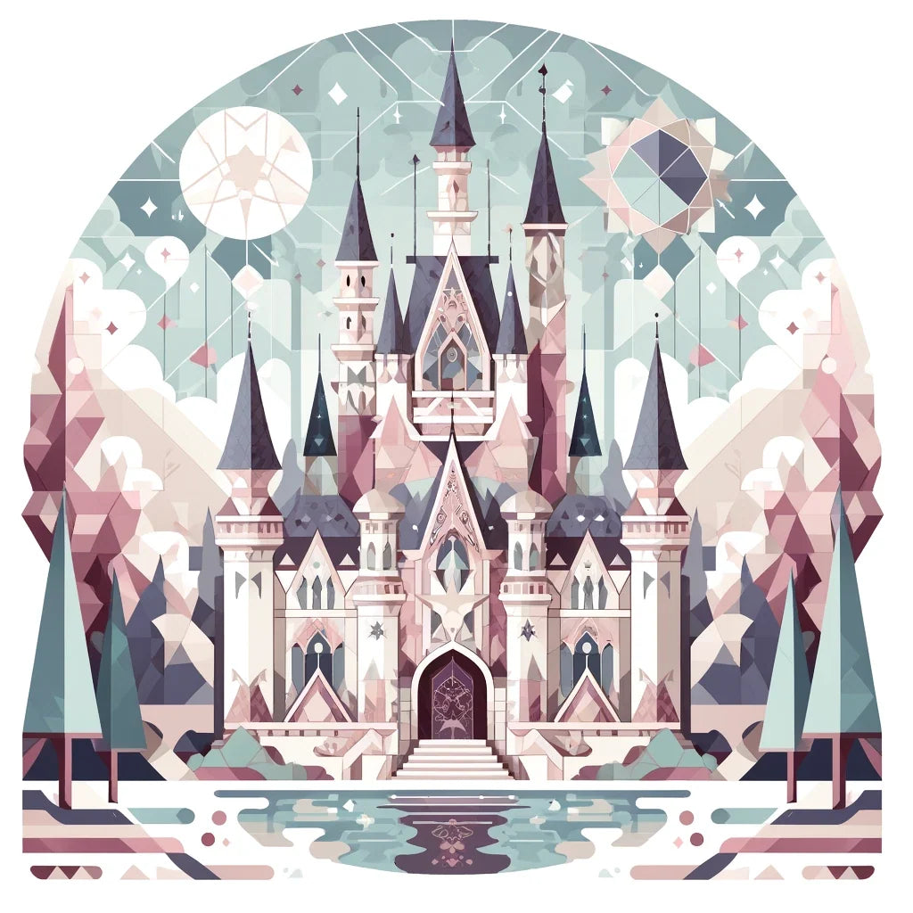 Whimsical Castle Canvas