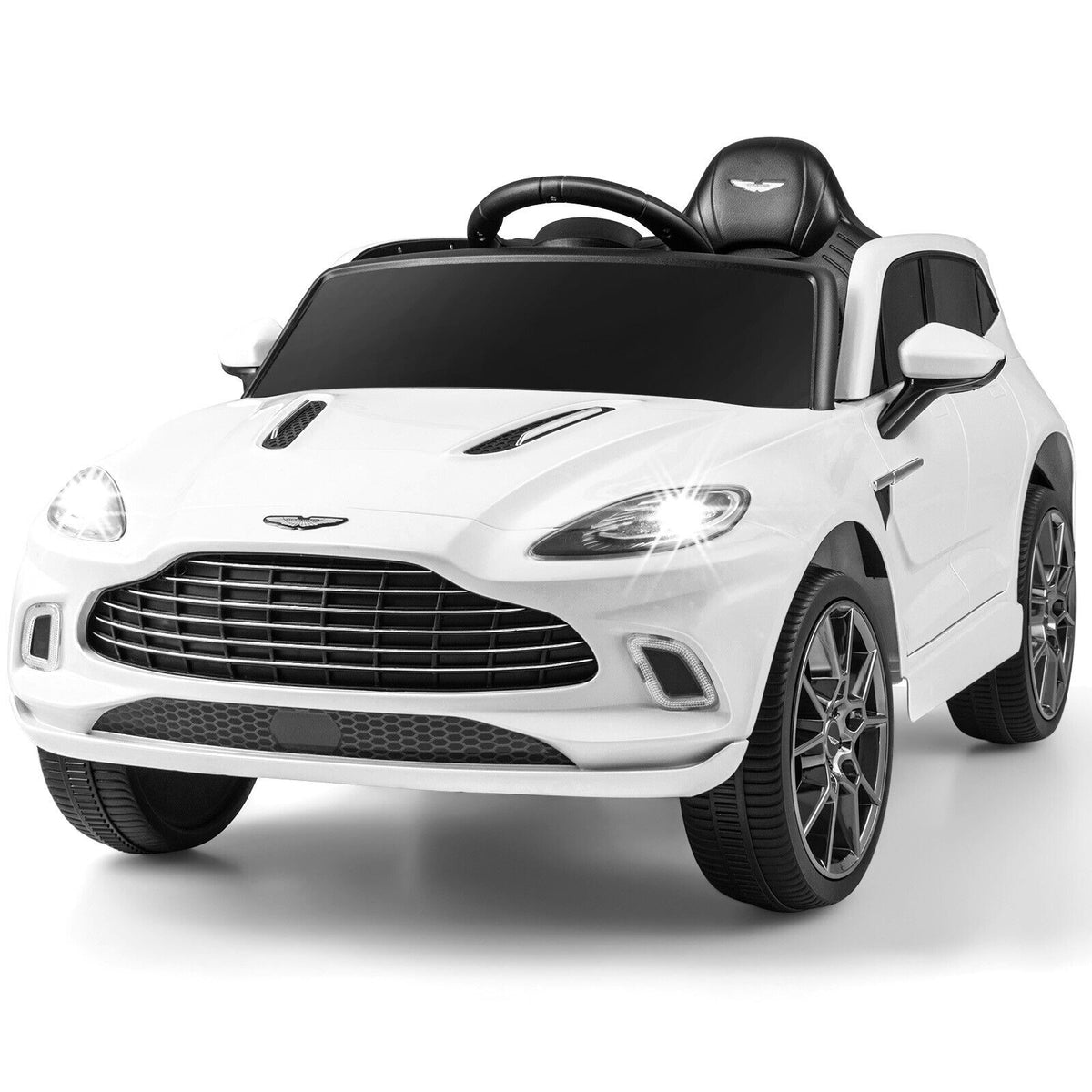 Aston Matin Licensed Kids Ride on Vehicle with Horn Music and LED Lights-Pink