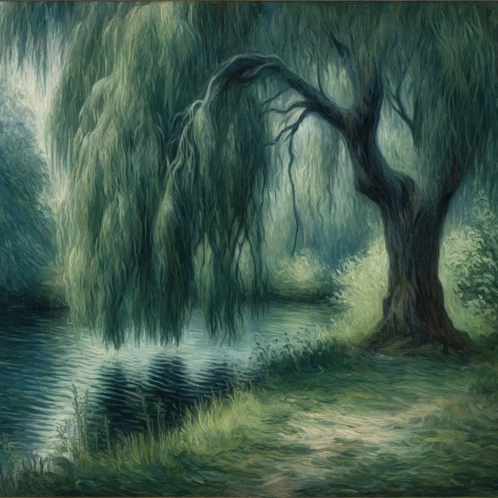Willow Reflections Canvas