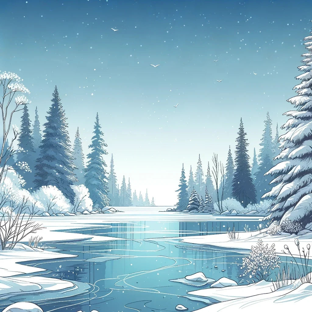 Winter Tranquility Canvas