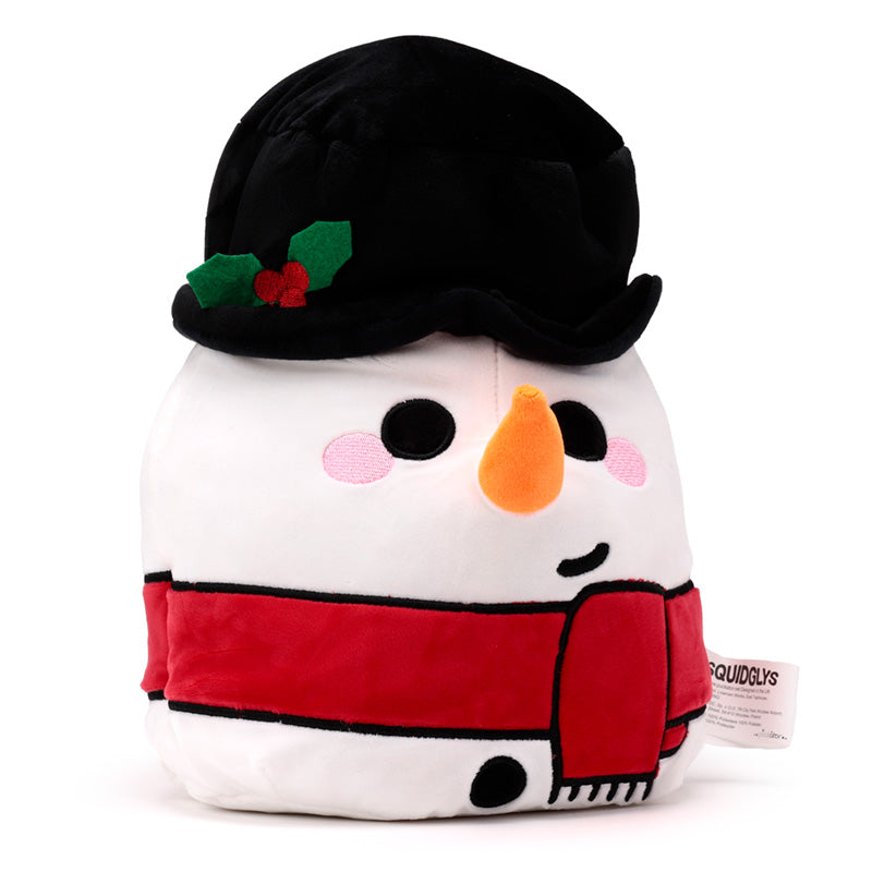 Squidglys Christmas Festive Friends Cole the Snowman Plush Toy