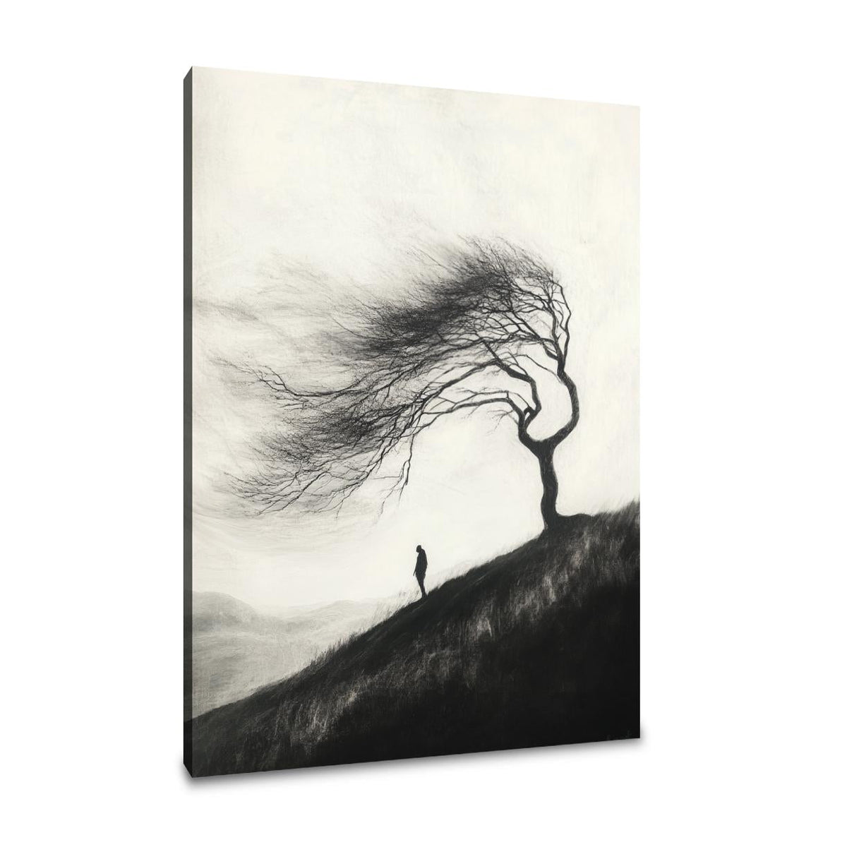 Windswept Solitude Canvas