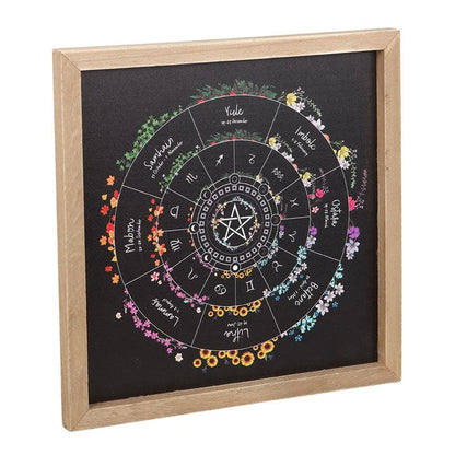 Wheel of the Year Framed Wall Art Print