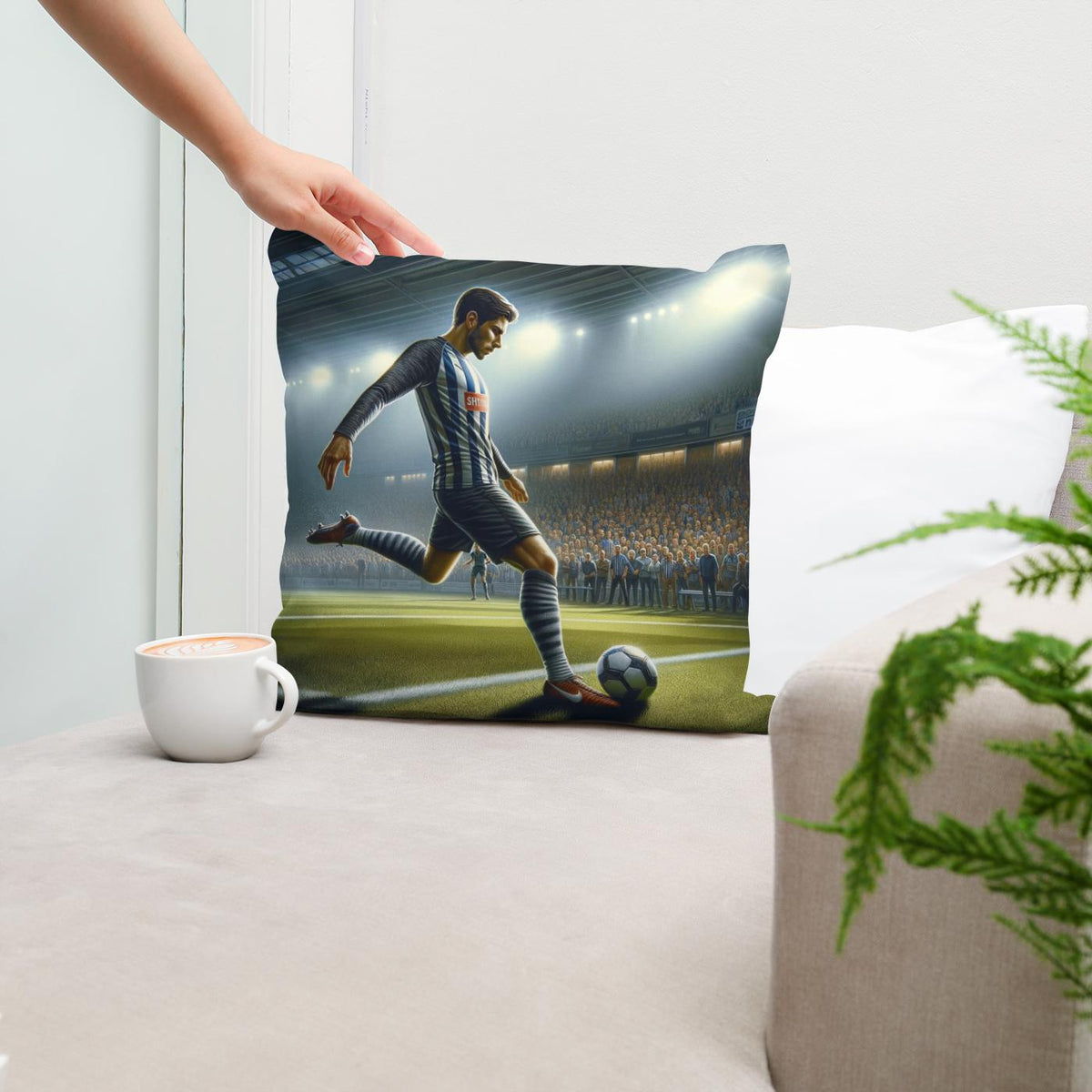 Stadium Showdown Cotton Cushion
