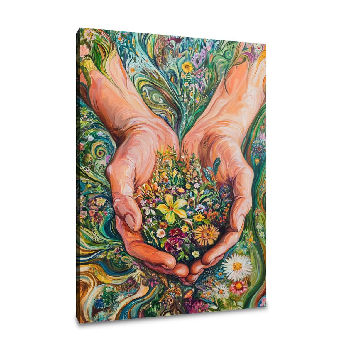 Earthly Embrace Canvas