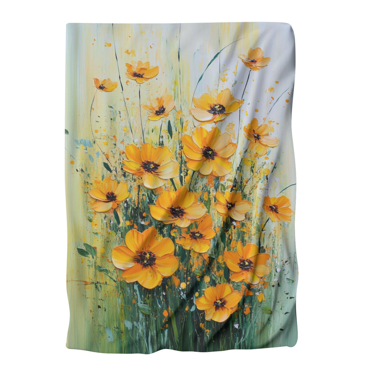 Marigold Flourish Blanket