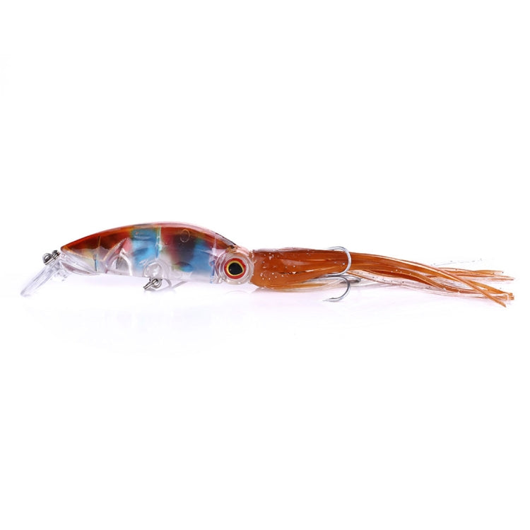 HENGJIA JIZ002 10cm/16.6g Big Octopus Squid Shaped Hard Baits Long Shot Fishing Lures Tackle Baits Fit Sea Fishing and Freshwater Fishing, JIZ002 A, JIZ002 B, JIZ002 C, JIZ002 D, JIZ002 E, JIZ002 F, JIZ002 G, JIZ002 H