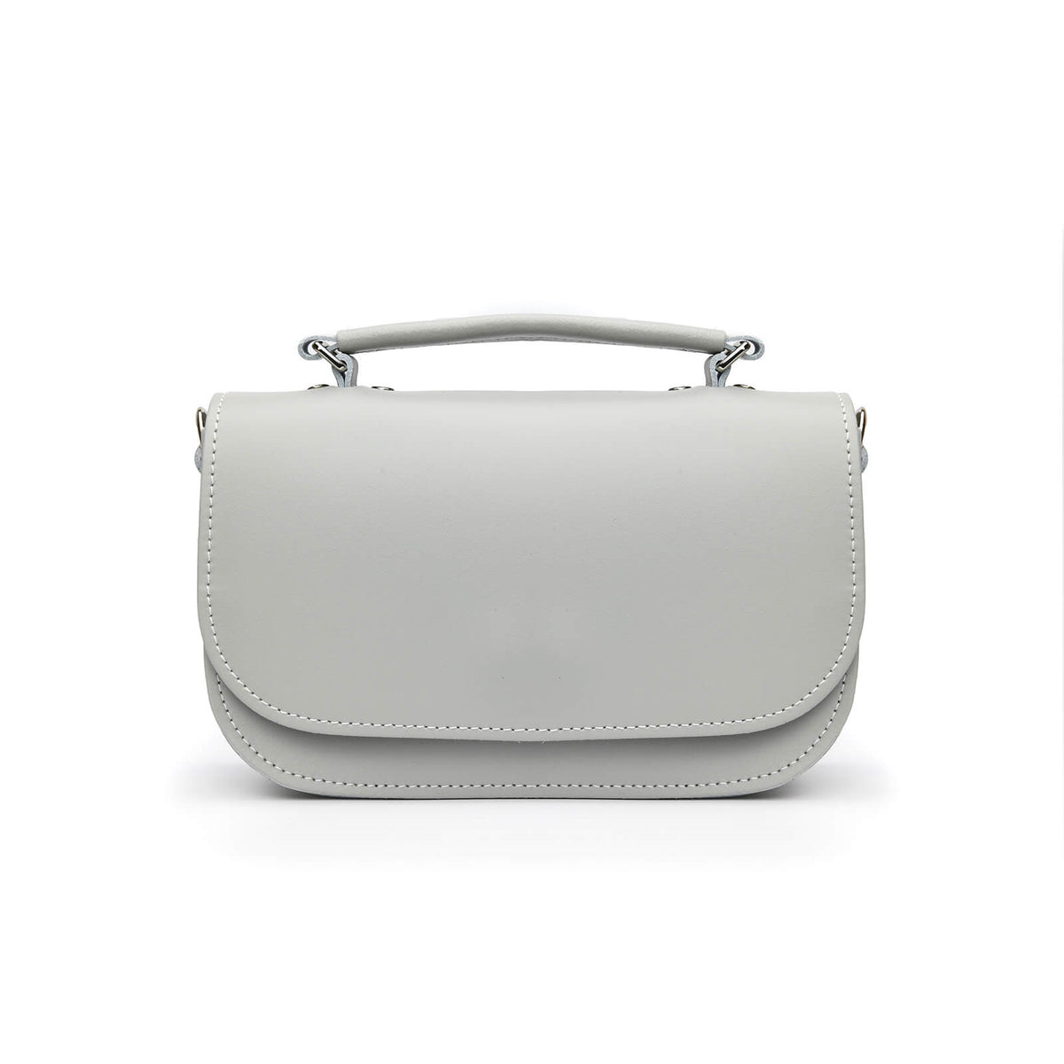 Aura Handmade Leather Bag - Ghost