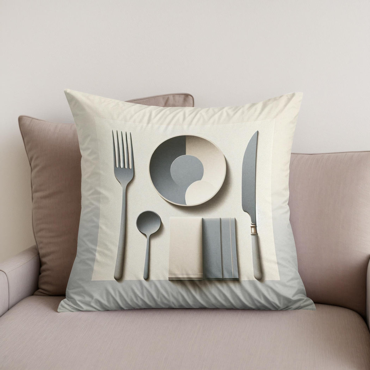 Elegant Feast Cotton Cushion