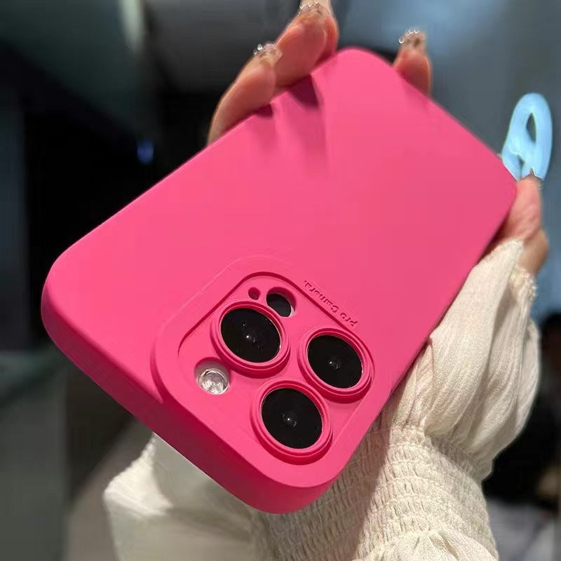 Dark Purple Phone Case Liquid Silicone