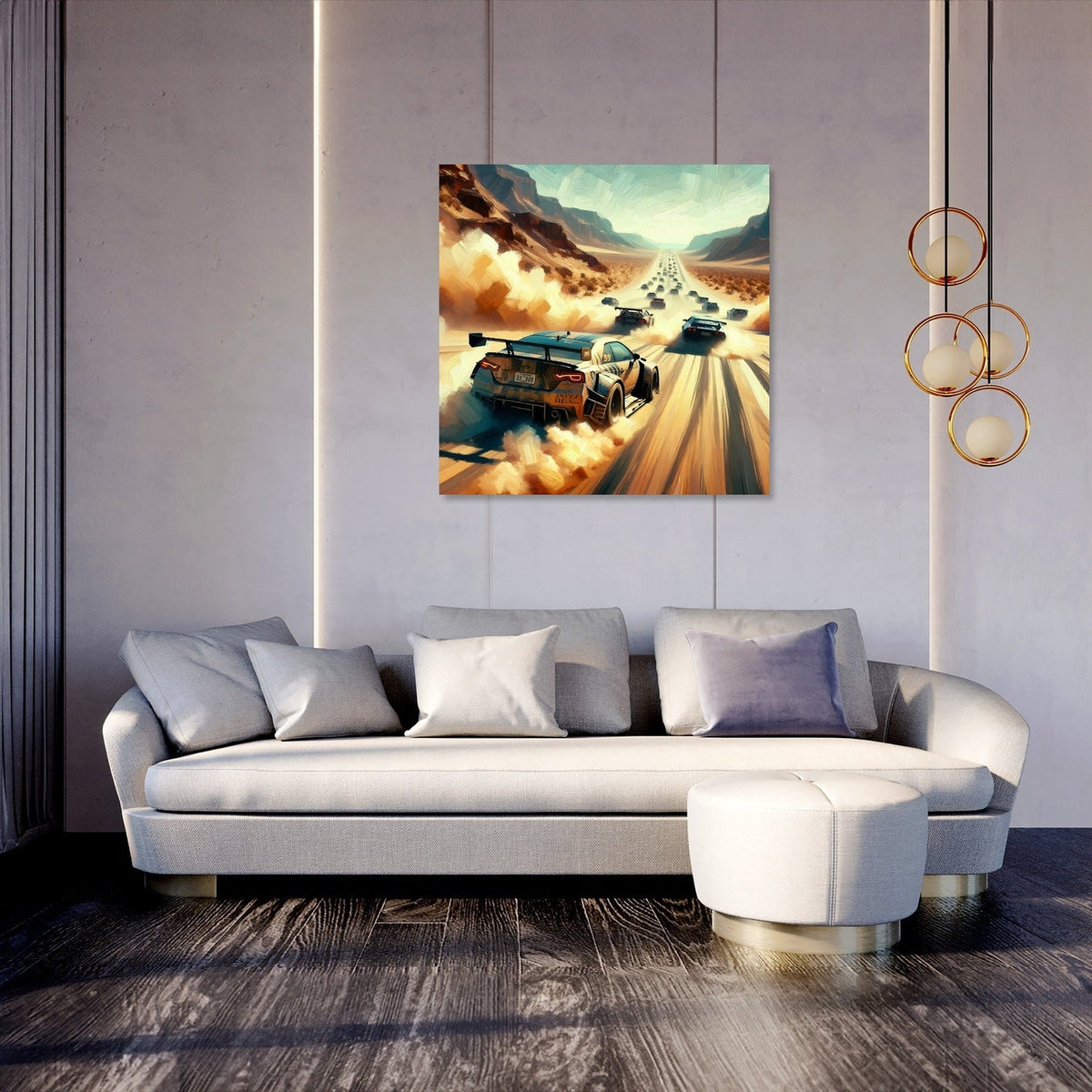 Desert Racer Canvas