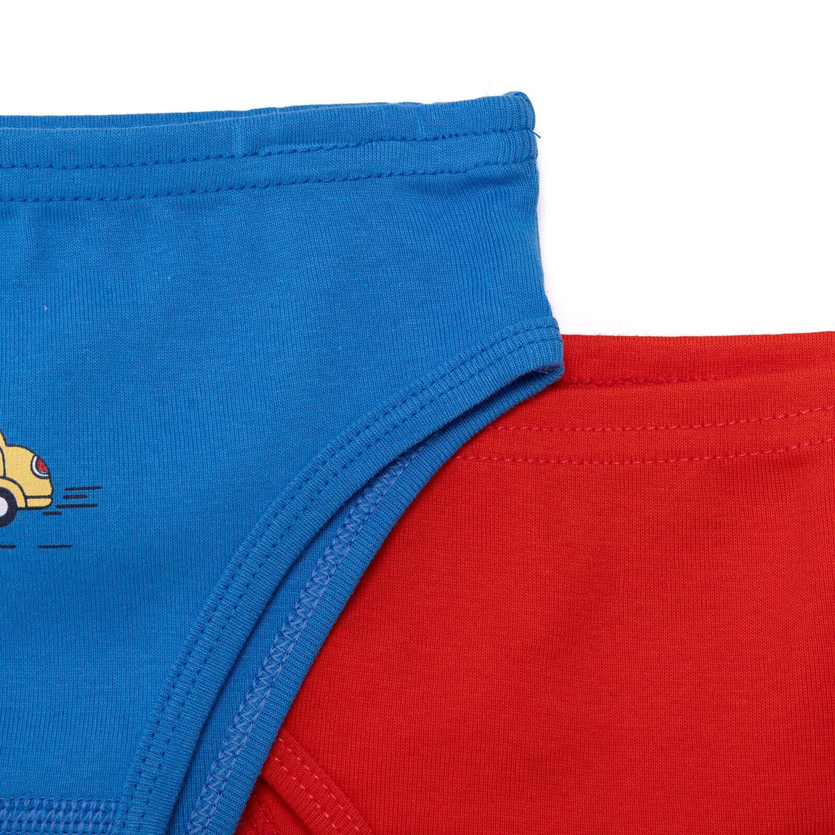 HelloBaby 3 Pack Car Print Ribbed Baby Briefs (2 Years to 5 Years)