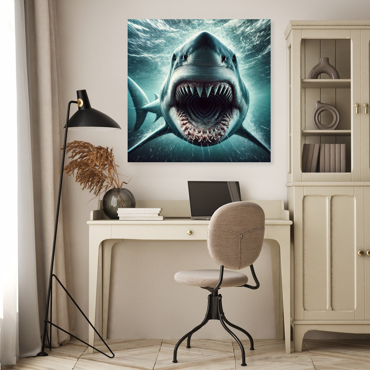 Predatory Abyss Canvas