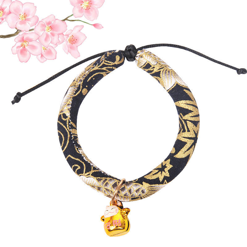 Japanese Style Cartoon Bell Pet Collar
