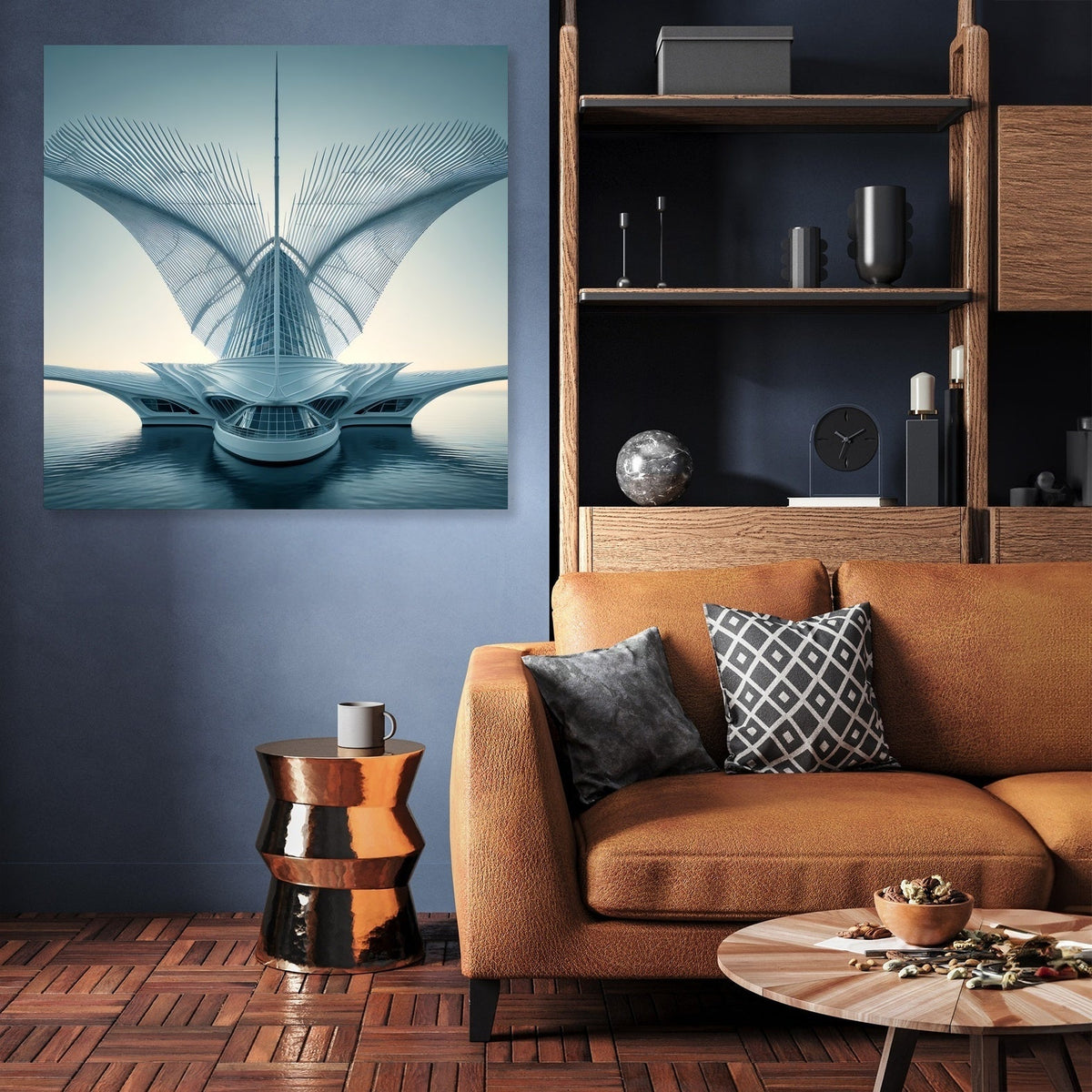 Milwaukee Art Wave Canvas