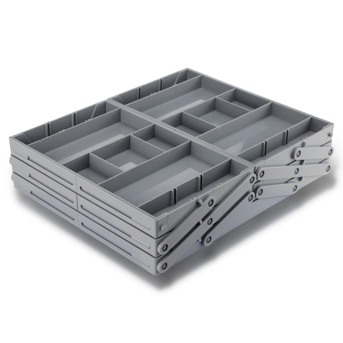 Foldable Kitchen Storage Box Dresser Jewelry Cosmetics Drawer