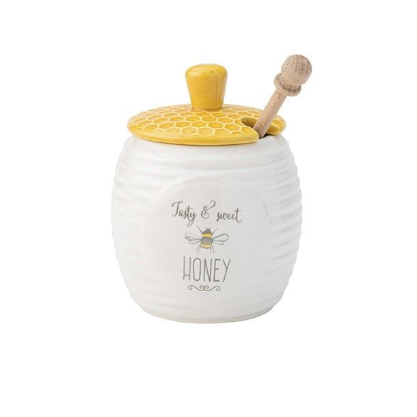 Bee Happy Honey Pot