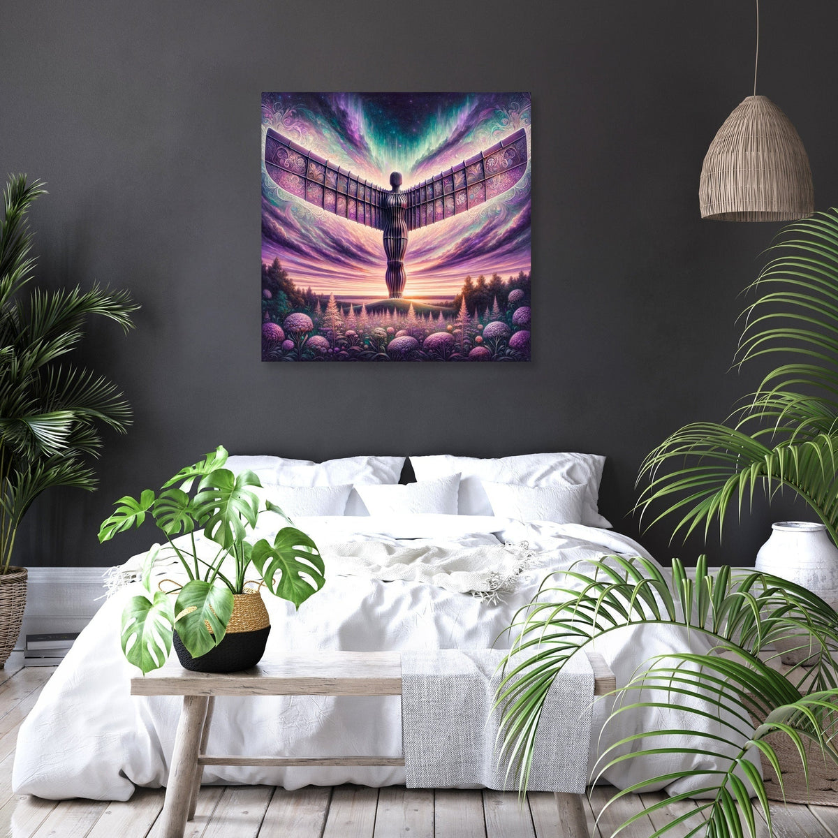 Twilight Angel's Grace at Newcastle Canvas