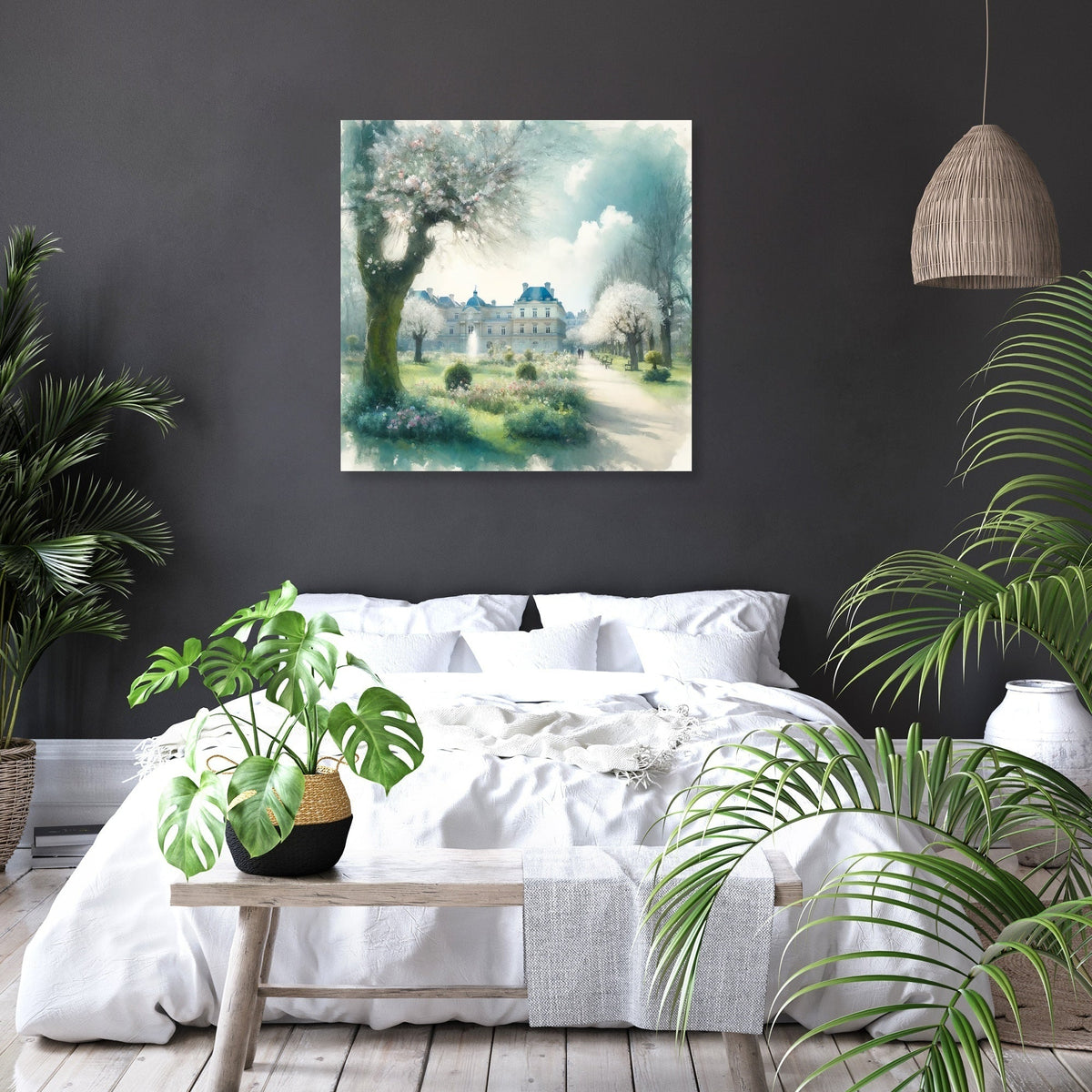 Luxembourg Serenity Paris Canvas