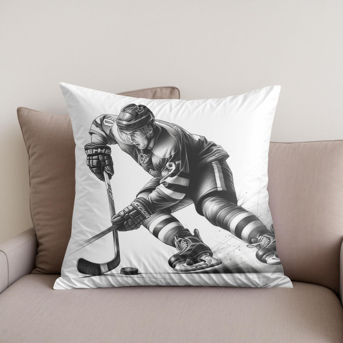 Defensive Focus Cotton Cushion